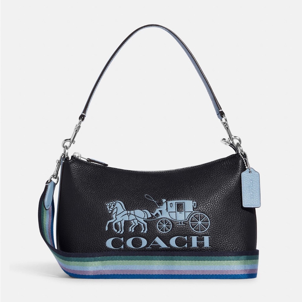 Coach  Clara Shoulder Bag With Horse And Carriage bag